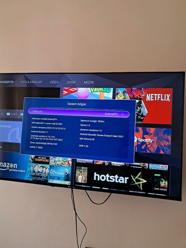 50 inç televizyon 4k wifi smart tv sorunsuz tertemiz 127 ekran - 4
