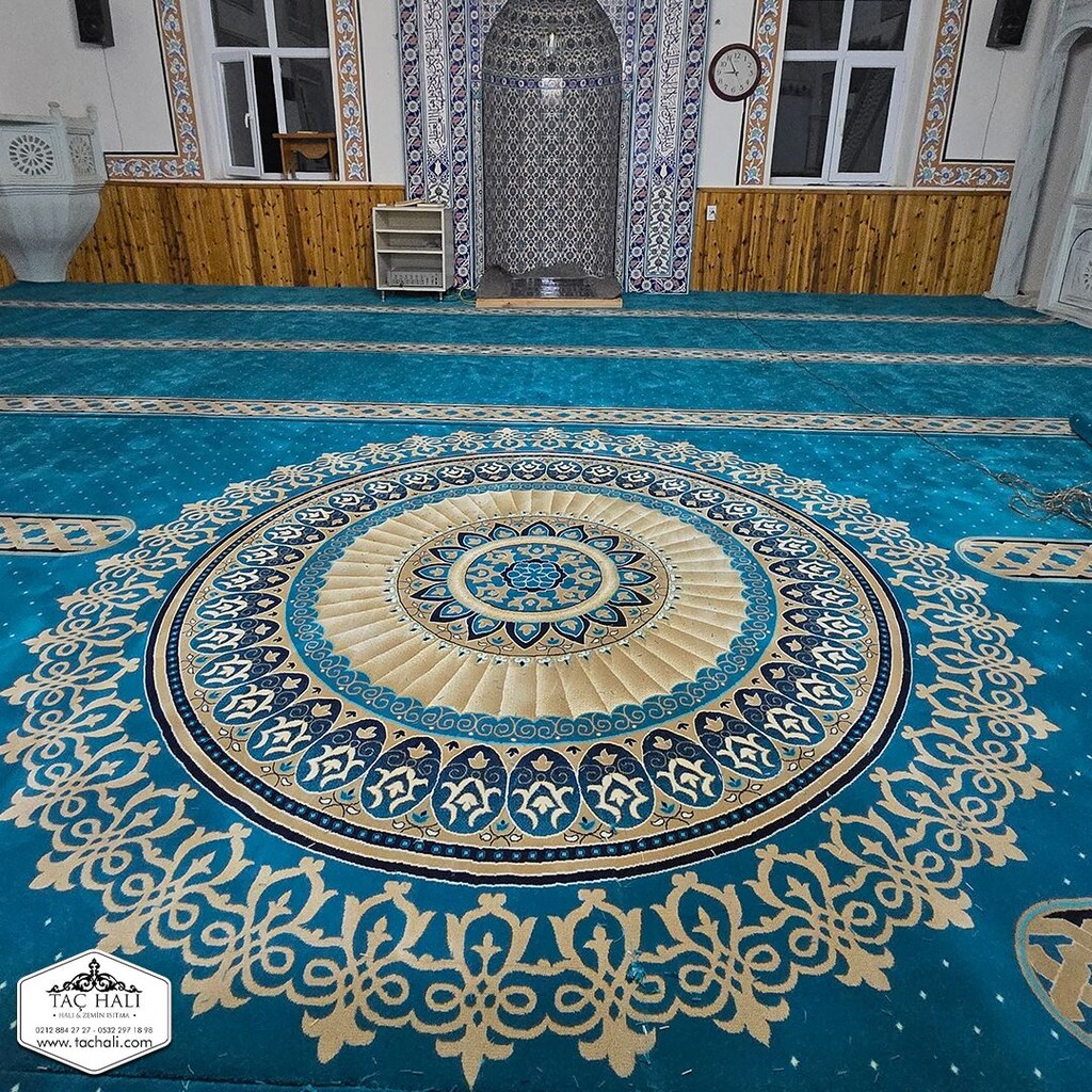 Göbek Desenli Camii Halıları - 3