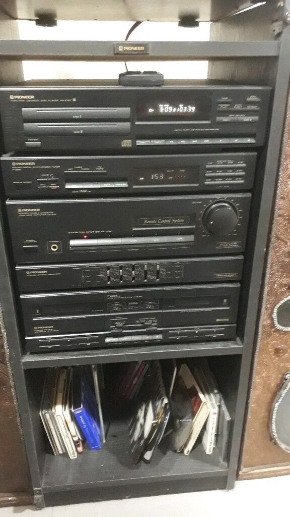 pıoner DC Z72 müzik seti 4 tane 6985 Pıoner hoparlör pl 111 Z pikap - 3
