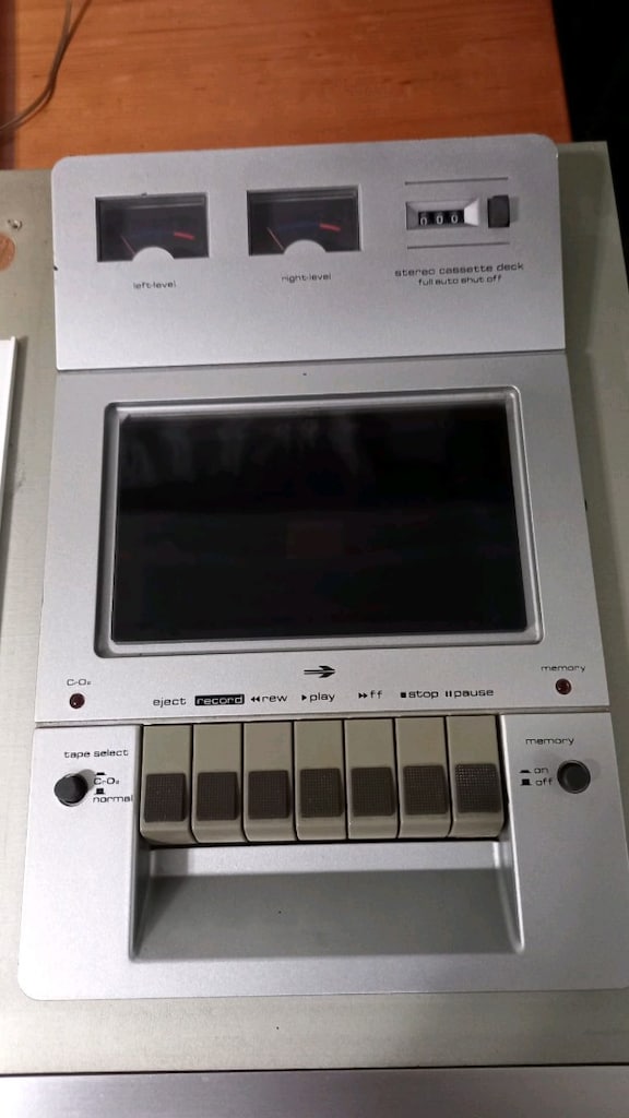 TOSHİBA SM-3100 YATAY ANTİKA MÜZIK SETI - 3