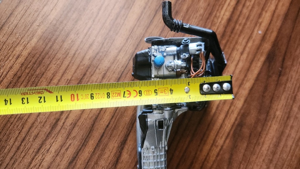 1/10 boyutunda Tofaş Detaylı Motor Maketi