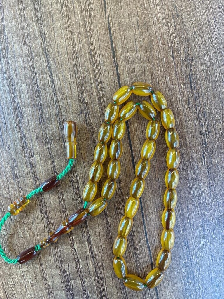 OSMANLI BENZETME TESBİH PREMİUM SERİ (eski malzemeden traşlı bir eser) - 2