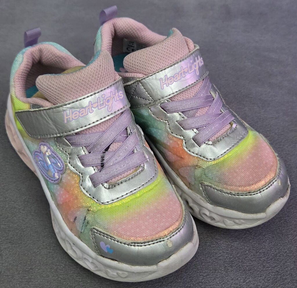 Orijinal Skechers Heart Lights Işıklı Kız Çocuk Spor Ayakkabısı - 9