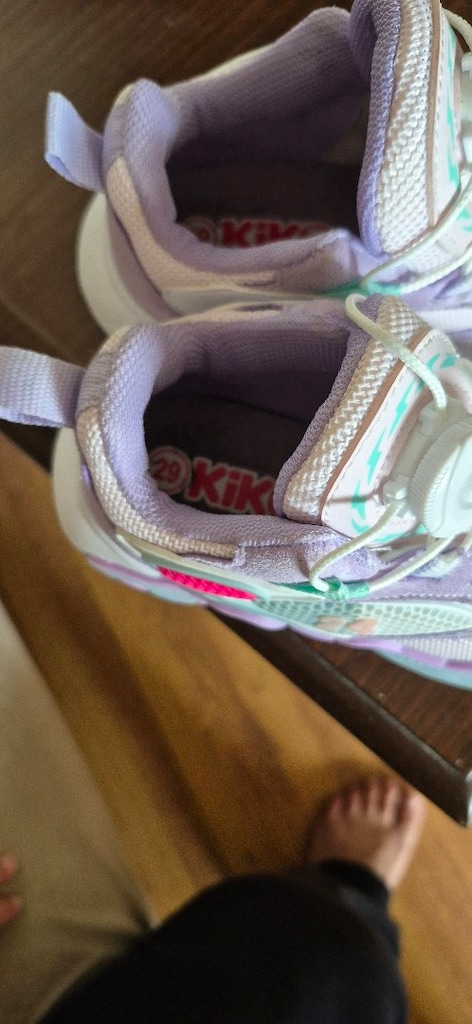 Kiko Brand 29 Numara Çok Temiz Kız Çocuk Spor Ayakkabı (Döner Mekanizm - 3