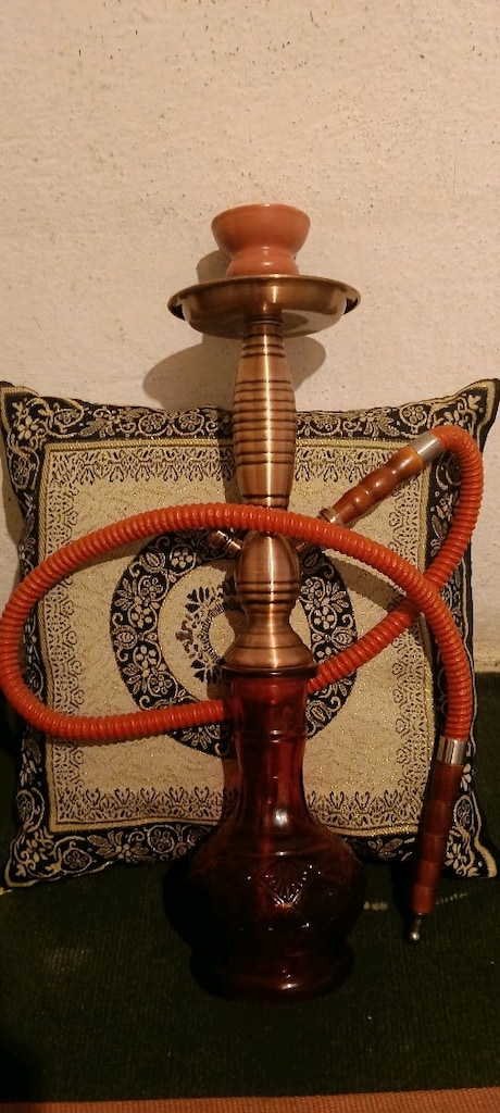 Pirinç döküm nargile takımı - 2