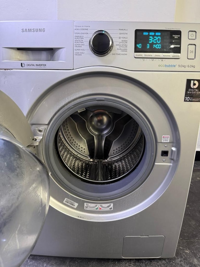 SAMSUNG ÇAMAŞIR MAKİNESİ NAKLİYE MONTAJI BİZDEN 9+6 KG - 5