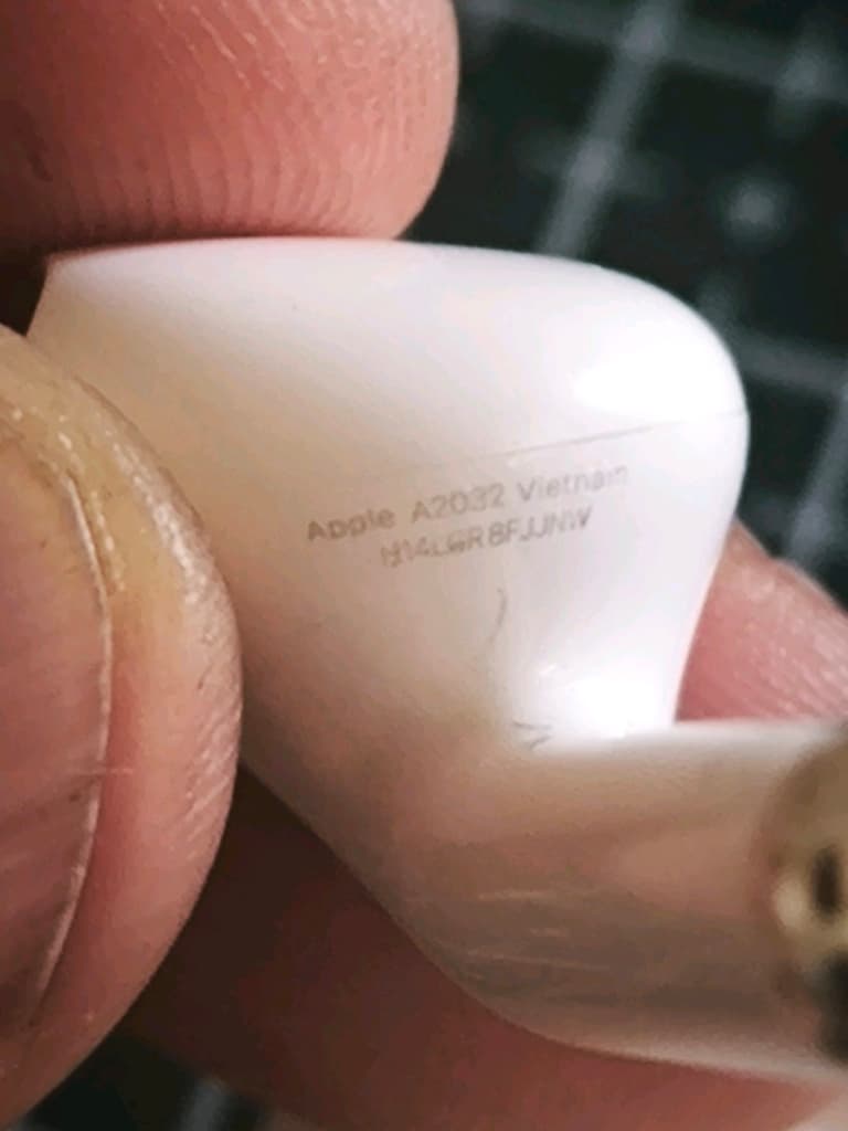 orjinal airpods 2. nesil 2019 A1602 şarj kutusu. A2032 kulaklık - 3