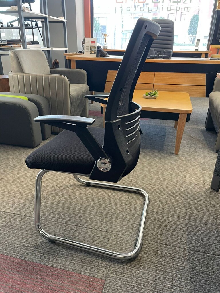 KLAS OFİS ÜSKÜDAR KROM AYAKLI MODERN BEKLEME KOLTUĞU SIFIR ÜRÜN - 4