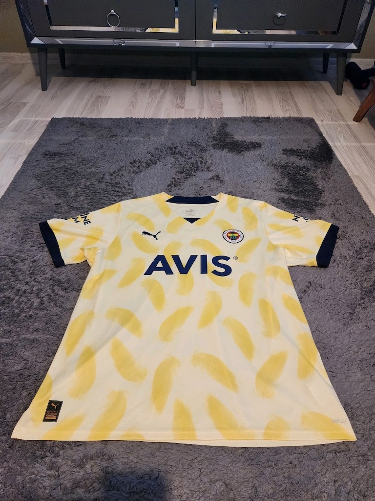 Orijinal Fenerbahçe 2022/23 Alternatif (Sprey) Forma - Puma XL - 3