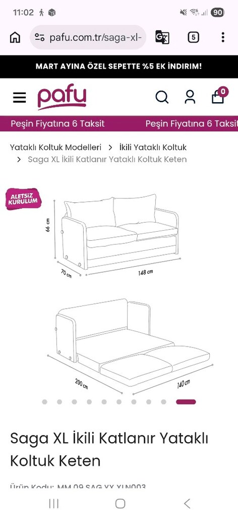 yataklı kanape - 5