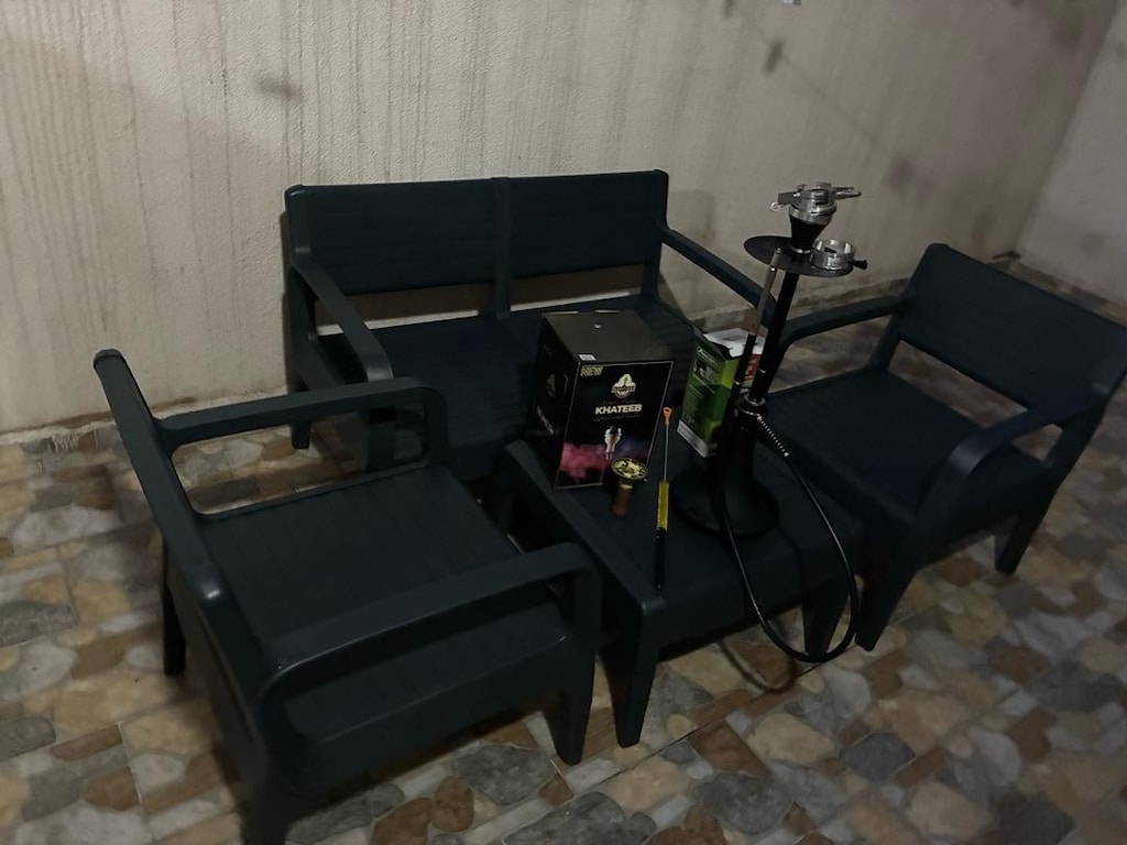 Bahçe/Balkon Oturma Takımı – 3’lü Set + Nargile - 5