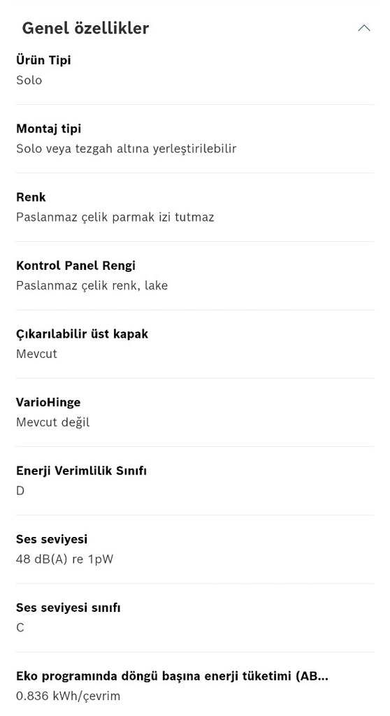 Bosch SMS4IKI51T Serie 4 inoks bulaşık makinesi - 10