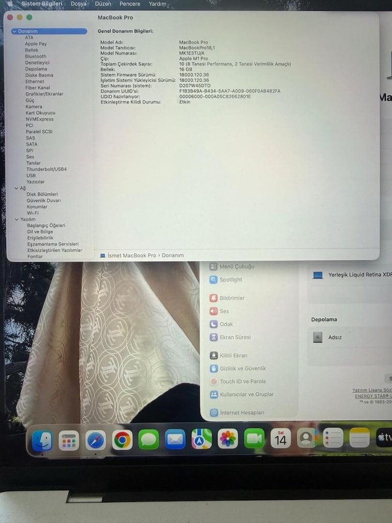 Apple Mac Book Pro M1 pro 16 inc - 5
