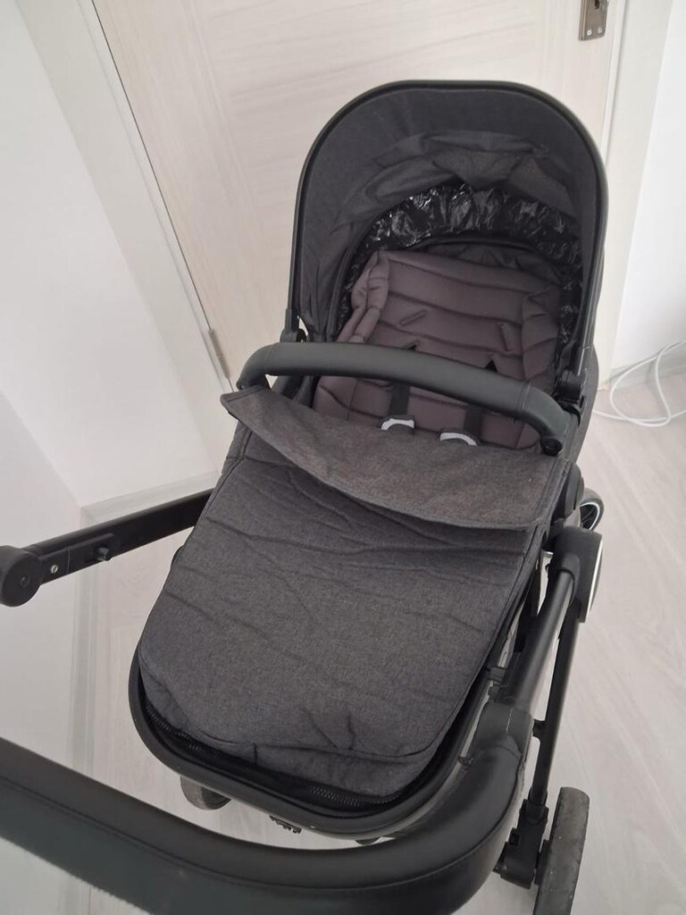 Baby Plus Çift Yönlü Bebek Arabası + Oto Koltuğu — Az Kullanılmış, Sıf - 2