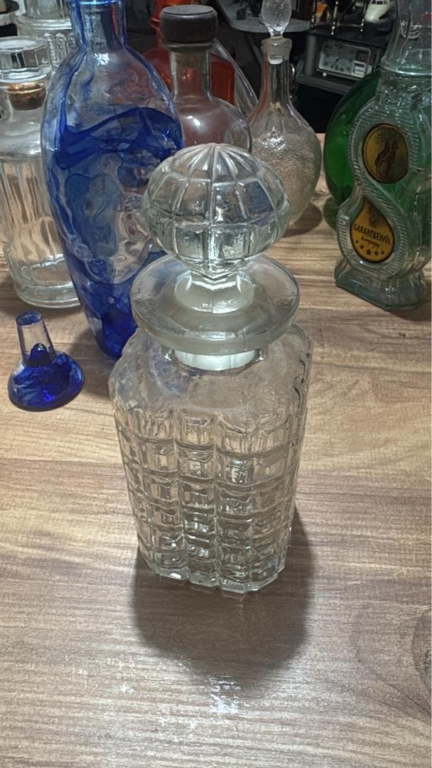 Nostaljik & Vintage Cam Şişe / Karaf Lotu (11 Parça) Koleksiyonluk - 5