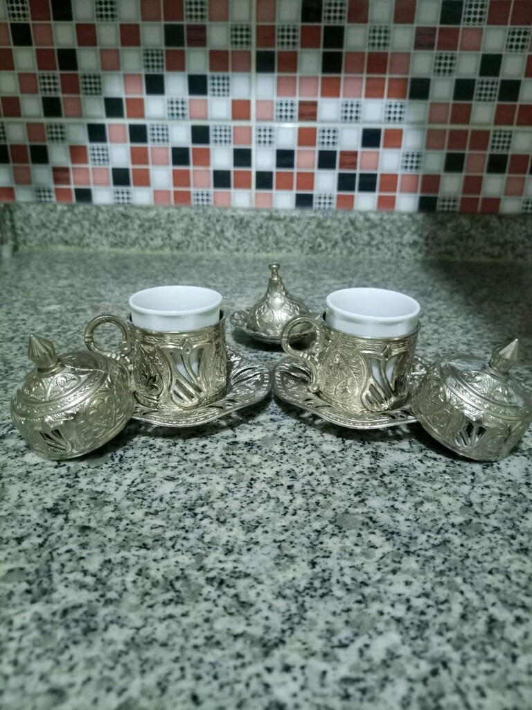 GÜMÜŞ KAHVE FİNCAN TAKIMI - 4
