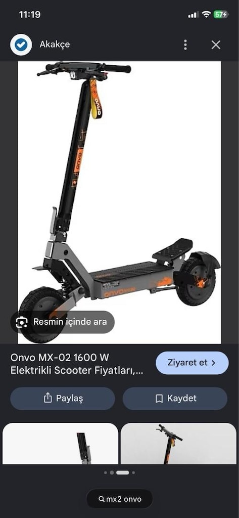 temiz 5 ay kullanılmış scooter - 2