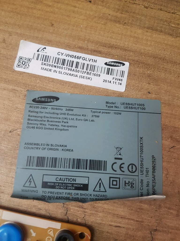 Samsung UE55HU7100S Besleme Kartı - 5
