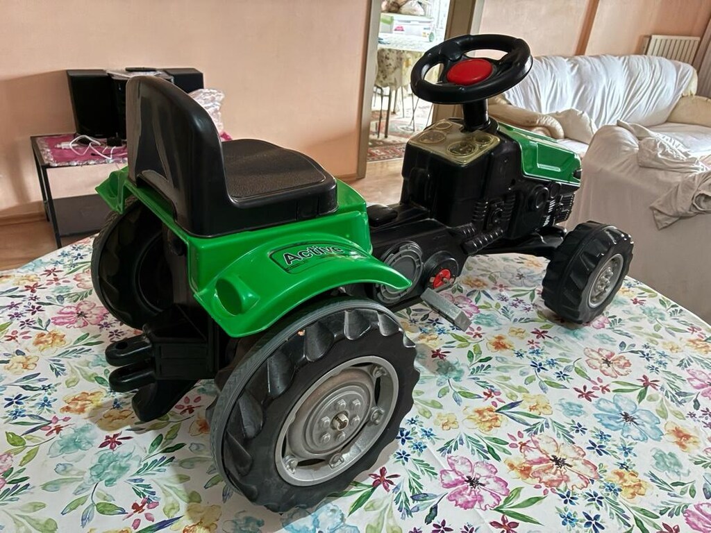 pilsan pedalı traktör römorku lu - 2