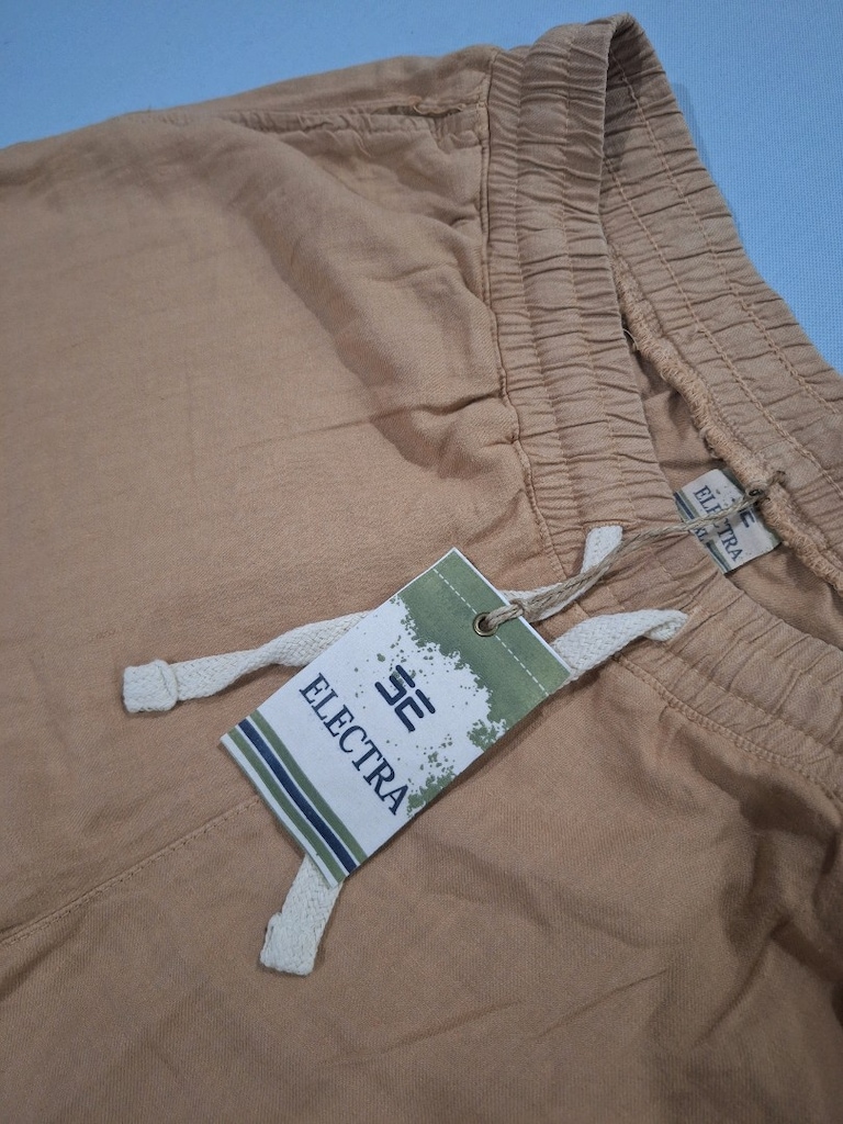 KETEN ŞORT KISA ŞORT BERMUDA PANTOLON - 15