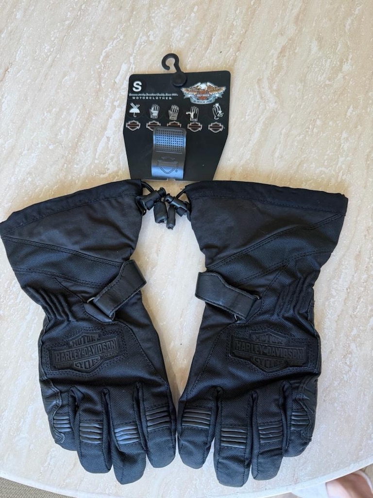 SIFIR Harley-Davidson Motorcu Eldiveni - Su Geçirmez (S beden) - 4
