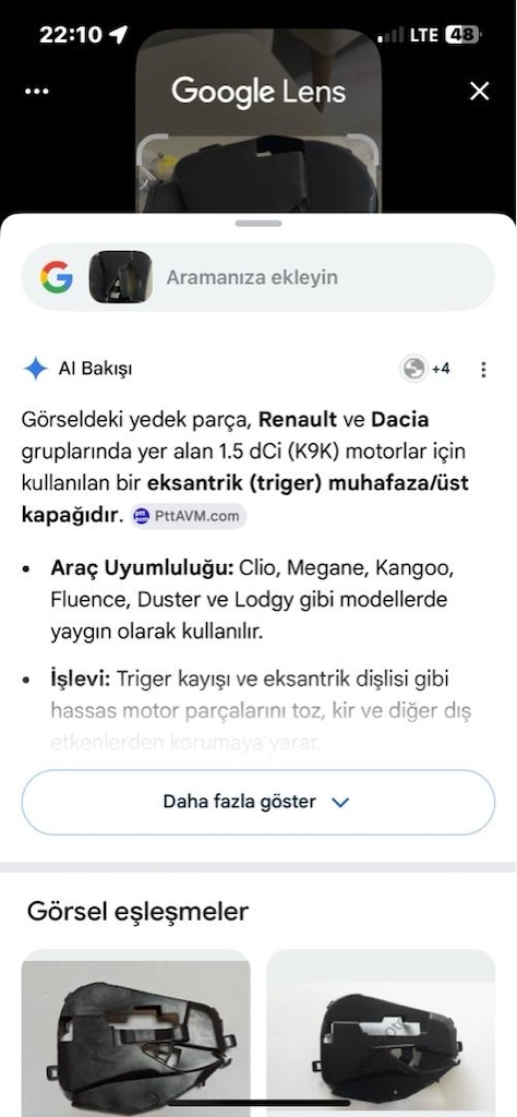 CLİO DACİA TRİGER ENSANTRİK KORUMA KAPAĞI - 6