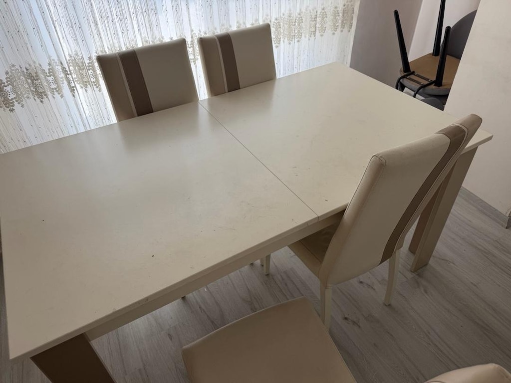 İstikbal 8 kişilik yemek masası ve sandalye - 2