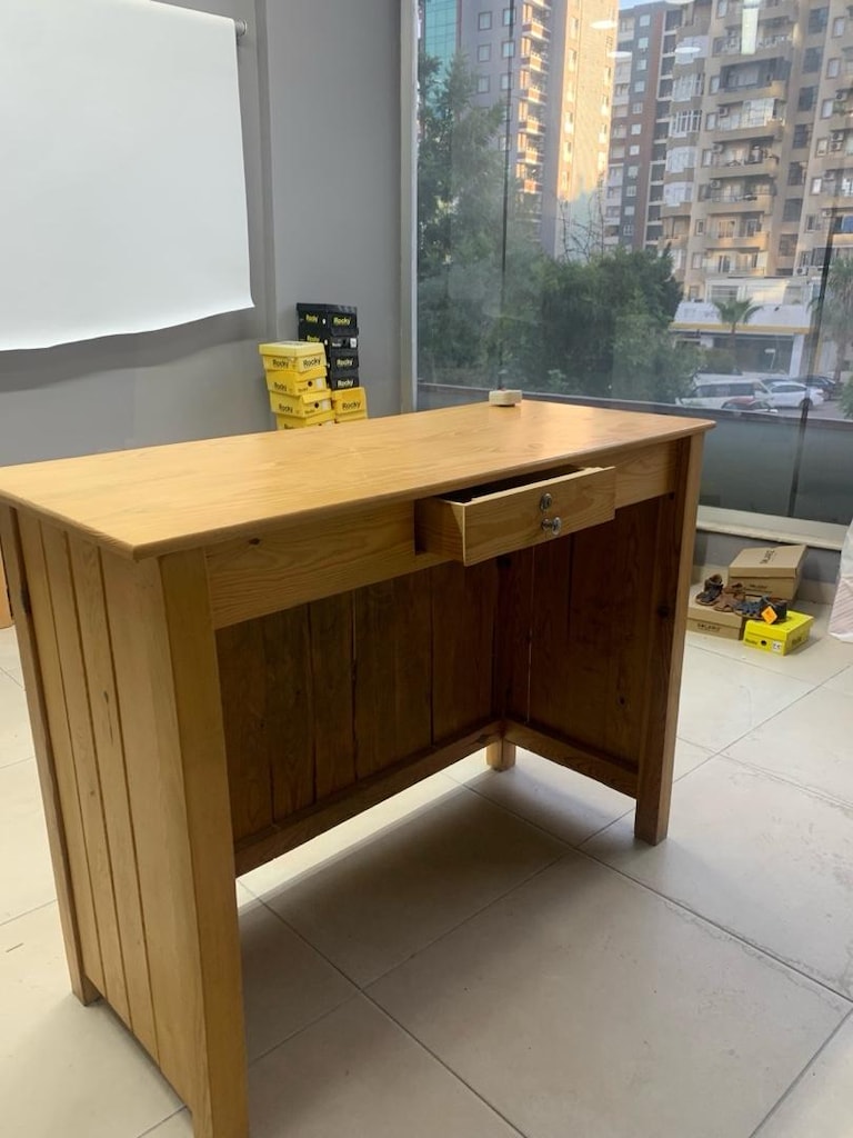 çok temiz vintage mağaza bankosu - 2