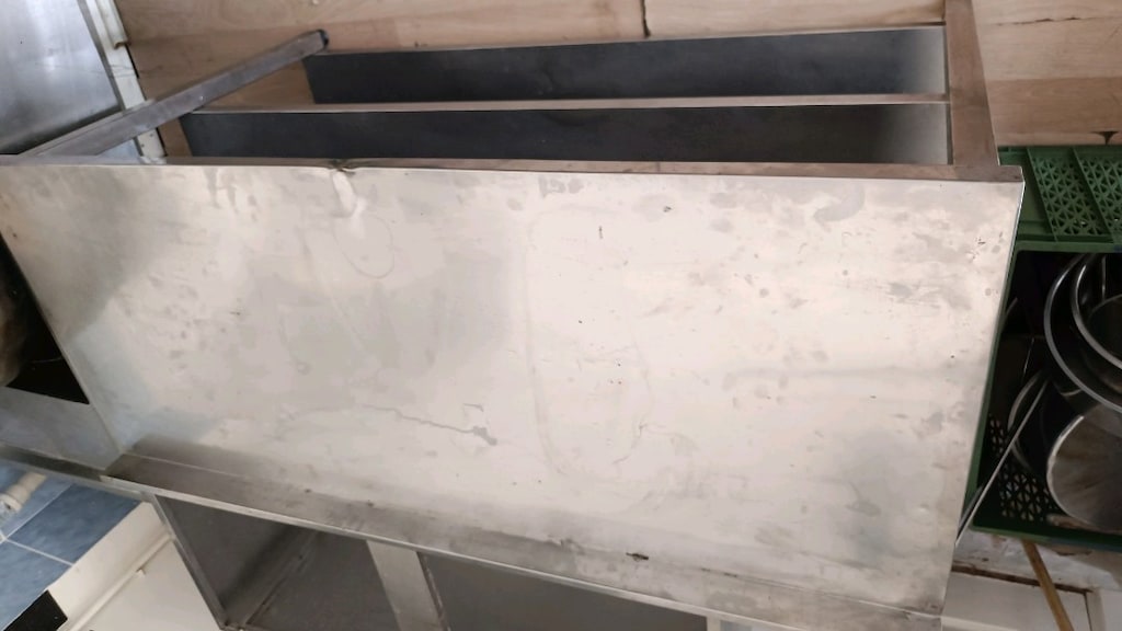 Paslanmaz Çelik Mutfak Tezgahı (140*60*90) - 3