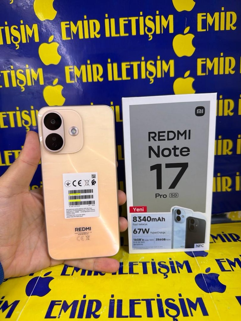 REDMI NOTE17PRO 5G 256GB 8REM 20günlük - 2