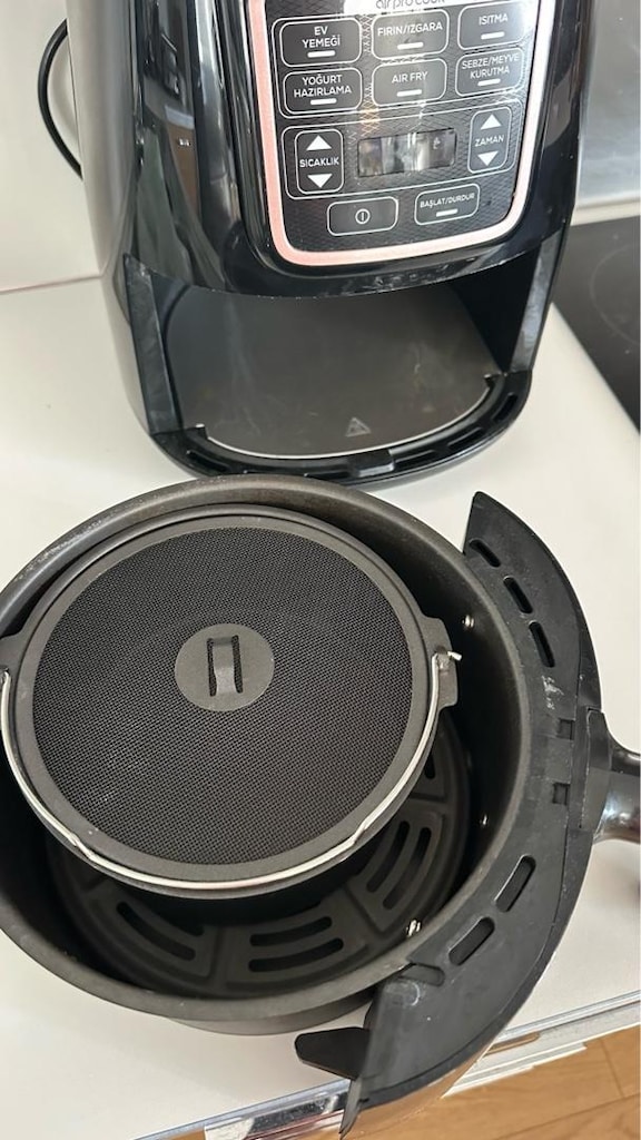 Karaca Air Pro Cook XL 2 in 1 Konuşan Airfryer Rosegold - 3