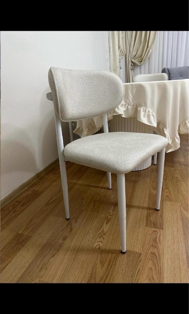bohem salon yemek masası MDF 6 sandalye - 4