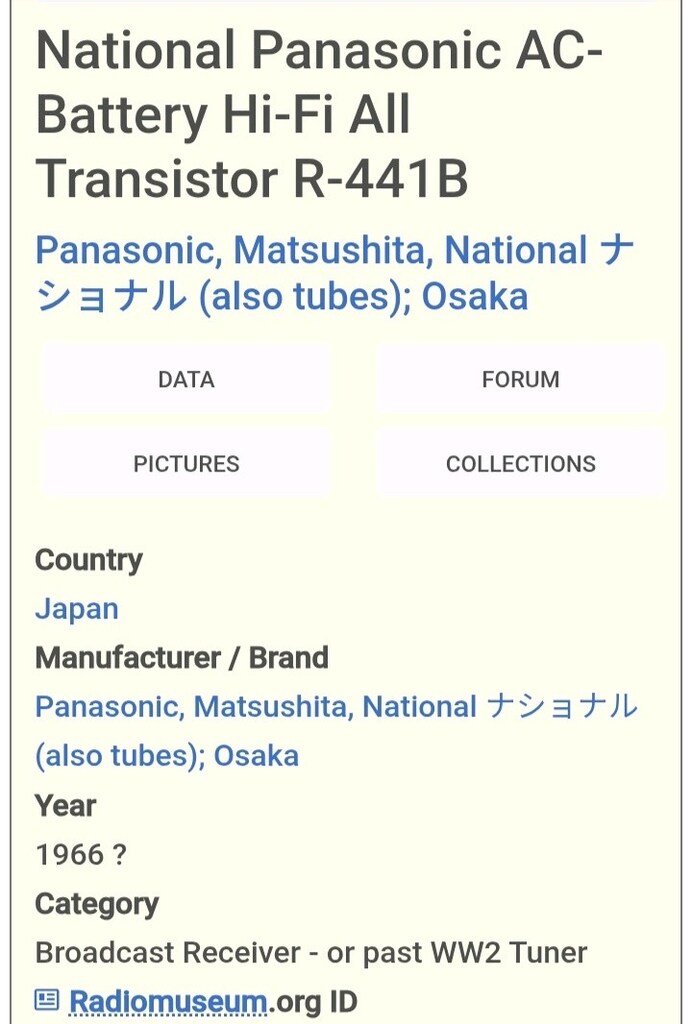 Panasonic National Antika Radyo - 10