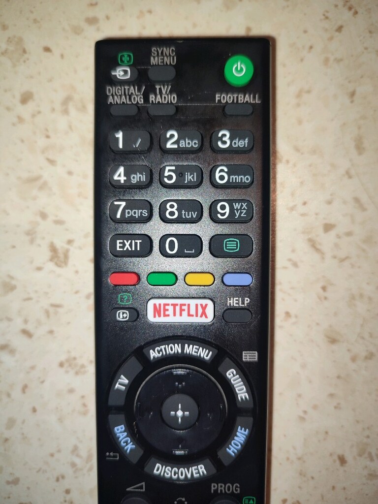 SONY TV RMT-TX100D KUMANDA - 4