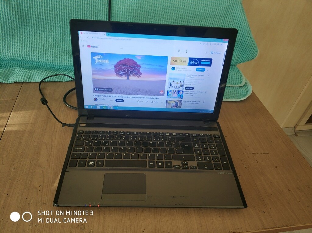 Acer i3 2 nesil işlemci 6 GB rem var geforce ekran kartı temiz laptop - 4
