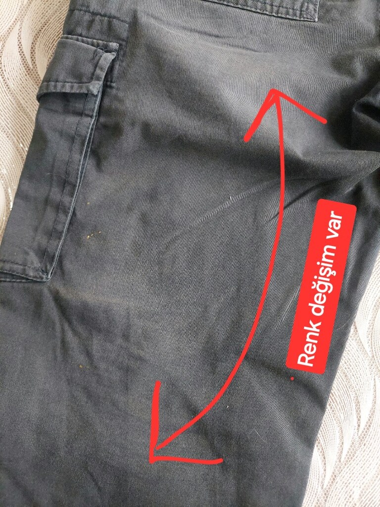 LCW erkek kargo cepli lacivert kapri - 12