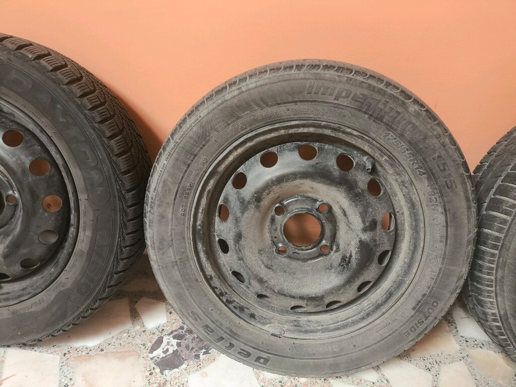 Peugeot 206 kara jant lastik - 6