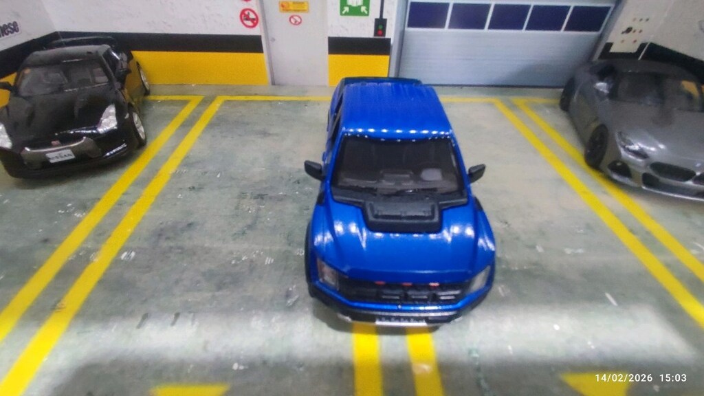 Ford Raptor 2022 modeli metal diecast oyuncak araba - 2