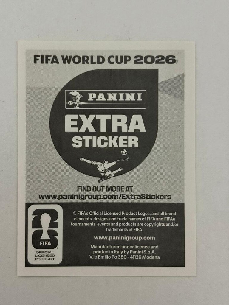 Panini FIFA World Cup 2026 Extra Sticker - 2