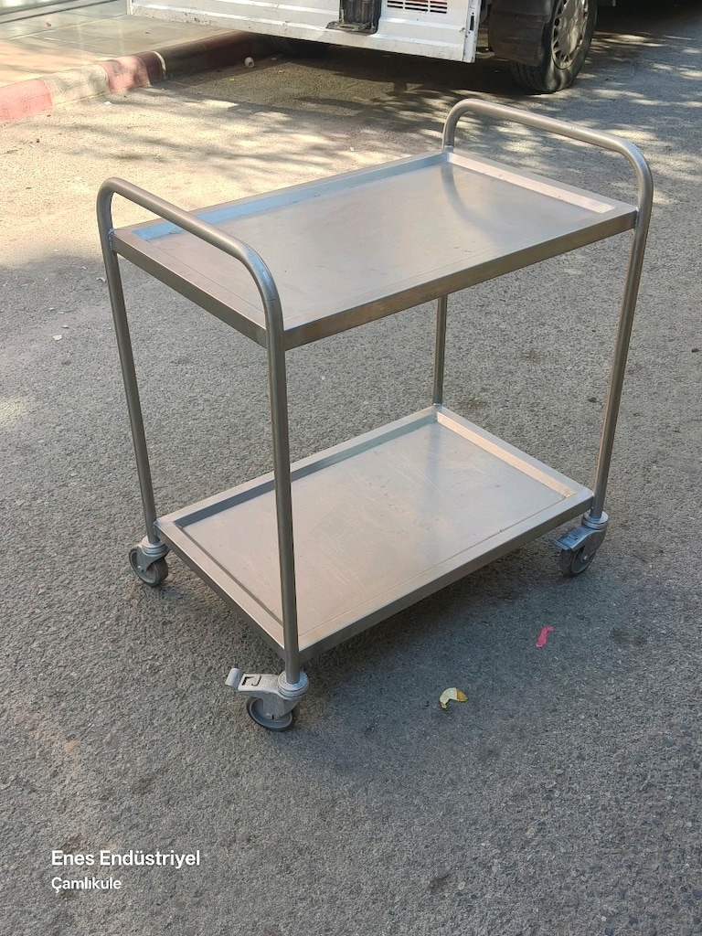 krom servis arabası - 5