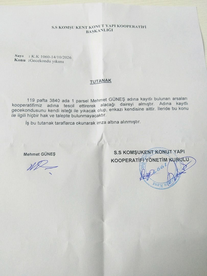 mutfak dolabı içinde satılık enkaz çatısı 5'e 10 gardolabı ve mutfak d - 13