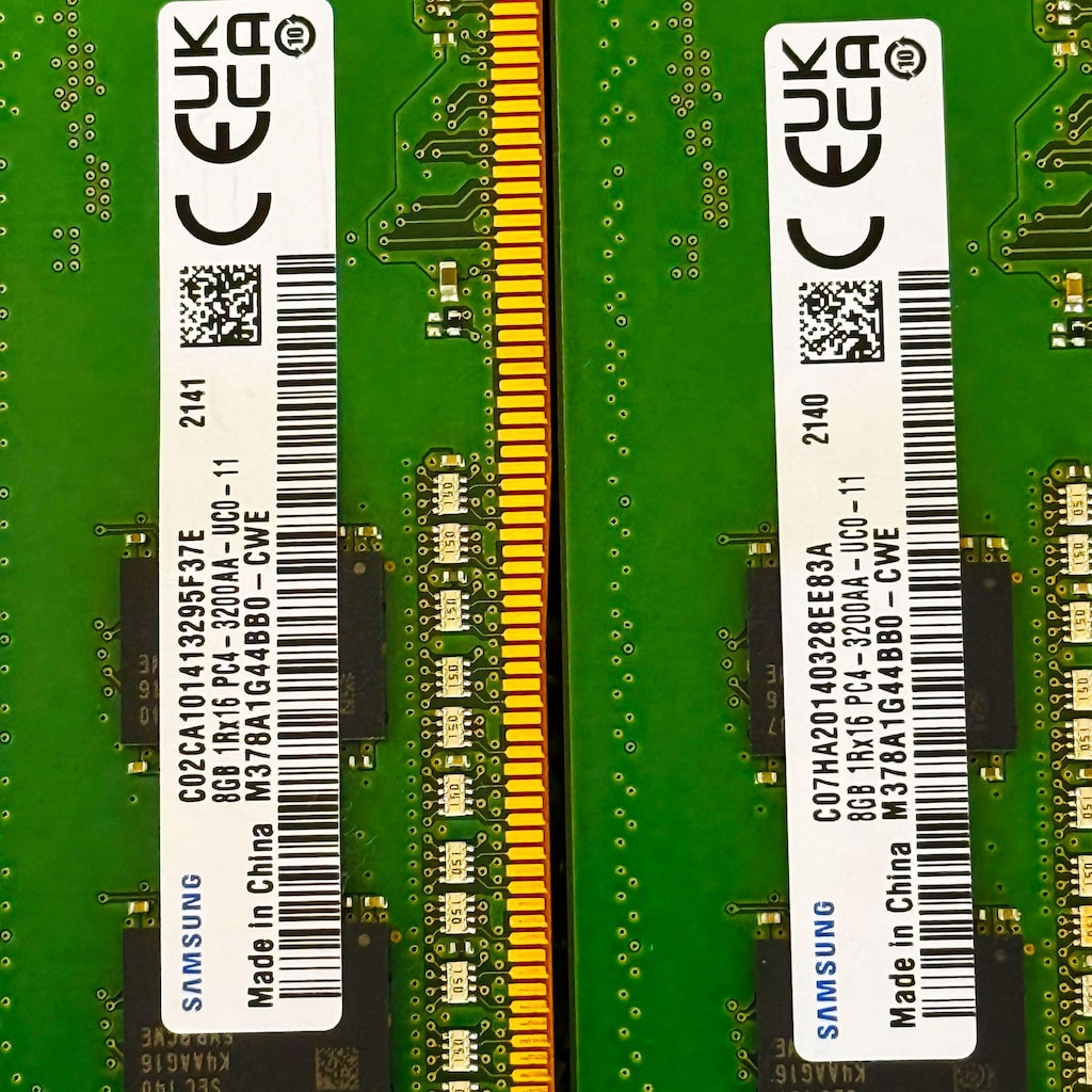 SAMSUNG 16GB (2x8GB) 3200MHz DDR4 RAM SETİ - 5