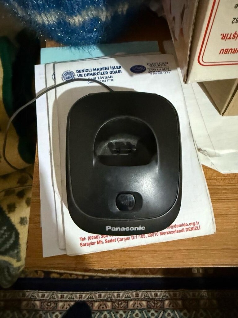 PANASONIC KX-TG2511TR Kablosuz Dect Telefon Siyah - 3