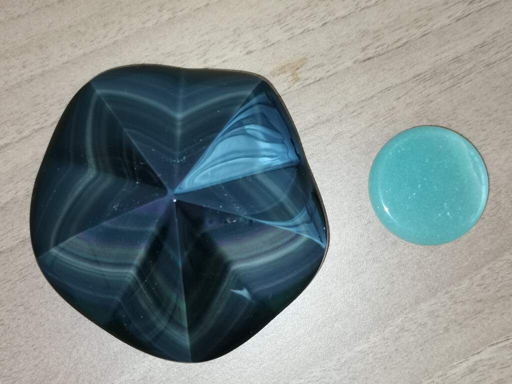 Gökkuşağı Obsidyen Doğal Taş - 2