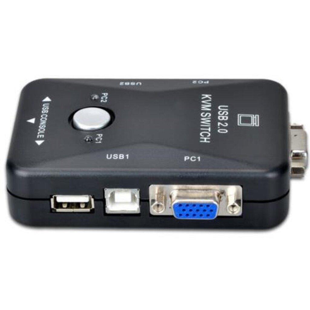 Alfais 4509 2 Port USB to KVM Switch Çoklu Pc Kasa Çoklayıcı - 2