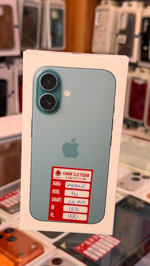 iphone 16 128 gb kapalı kutu 24 ay apple garantili takasa açık - 8