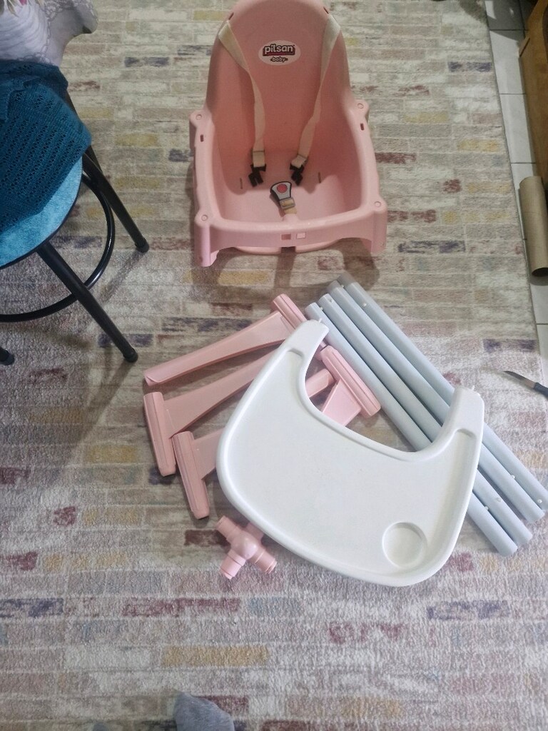 pembe mama sandalyesi - 7