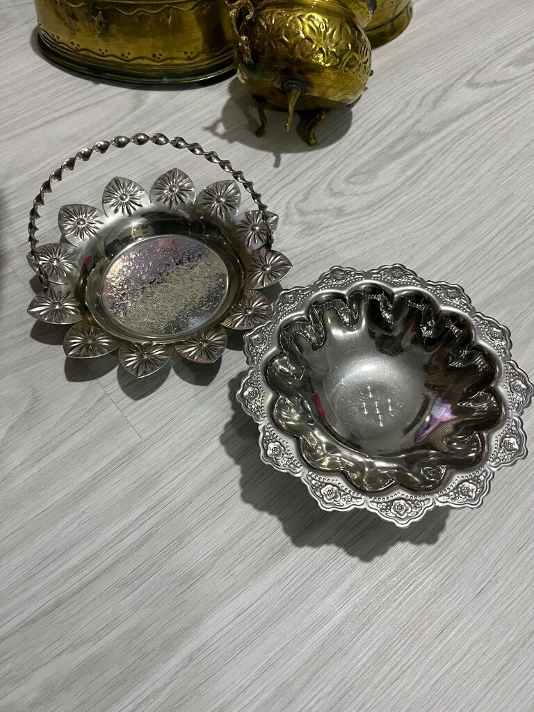 antika pirinç banyo seti ve çeşitli ürünler,oyuncaklar - 8