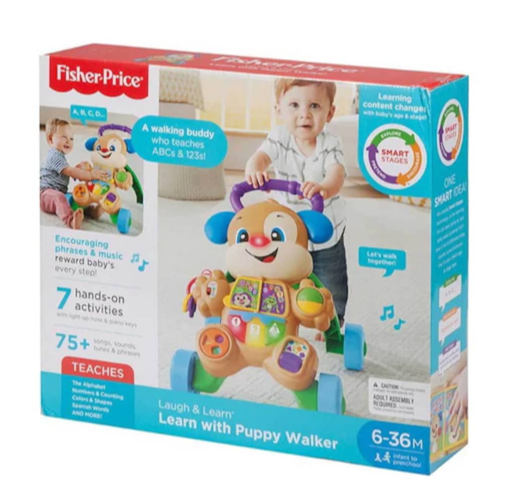 Fisher Price Türkçe ve İngilizce Eğitici Köpekçik Yürüteç FTG10 - 7