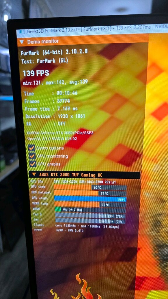 ASUS TUF RTX 3080 10GB - 2